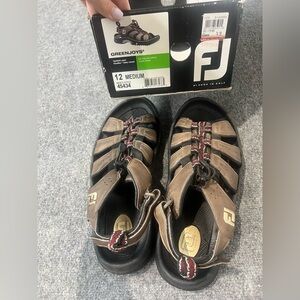 Men’s size 12 FootJoy golf sandals